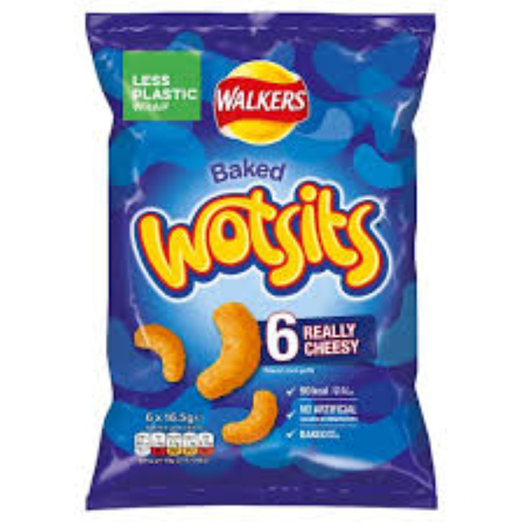 WALKERS WOTSITS 6PACK